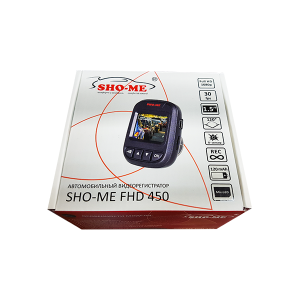 Автомобильный видеорегистратор SHO-ME FHD 450