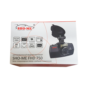 Автомобильный видеорегистратор SHO-ME FHD 750
